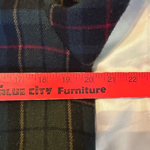 Vintage Jacket Womens Petite Medium Fleece Southern Lady Plaid 90s Western Boho - Picture 7 of 9